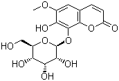 秦皮甙結(jié)構(gòu)式_524-30-1結(jié)構(gòu)式