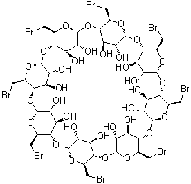 Octakis-6-bromo-6-deoxy-gamma-cyclodextrin Structure,53784-84-2Structure