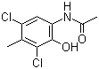 6-乙酰氨基-2,4-二氯-3-甲基苯酚結(jié)構(gòu)式_55202-11-4結(jié)構(gòu)式