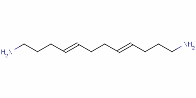 (4E,8e)-dodeca-4,8-diene-1,12-diamine Structure,55348-88-4Structure