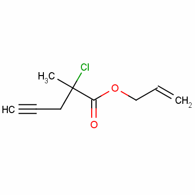 Prop-2-ynyl 2-chloropropionate Structure,55360-12-8Structure