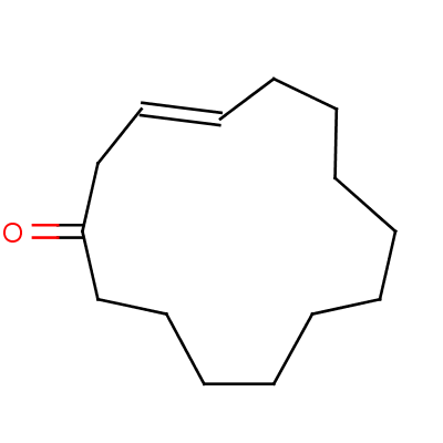 (3E)-cyclotetradec-3-en-1-one Structure,55395-13-6Structure