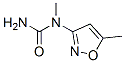 (9CI)-n-甲基-n-(5-甲基-3-異噁唑基)-脲結(jié)構(gòu)式_55808-24-7結(jié)構(gòu)式