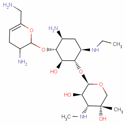 奈替米星結(jié)構(gòu)式_56391-56-1結(jié)構(gòu)式