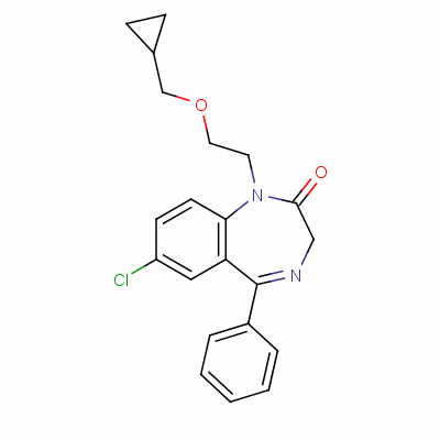 伊氯西泮結(jié)構(gòu)式_57916-70-8結(jié)構(gòu)式