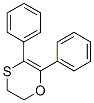 2,3-Dihydro-5,6-diphenyl-1,4-oxathiin Structure,58041-19-3Structure