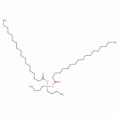 Stannane, dibutylbis[(1-oxooctadecyl)oxy]- Structure,5847-55-2Structure