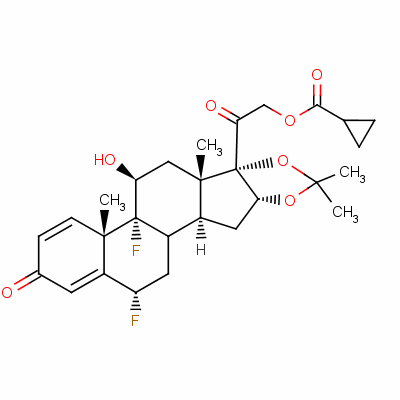 Ciprocinonide Structure,58524-83-7Structure