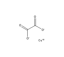 草酸銅結(jié)構(gòu)式_5893-66-3結(jié)構(gòu)式