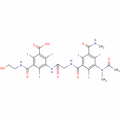 碘克沙酸結(jié)構(gòu)式_59017-64-0結(jié)構(gòu)式