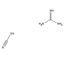 硫氰酸胍結(jié)構(gòu)式_593-84-0結(jié)構(gòu)式