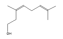 異香葉醇結構式_5944-20-7結構式