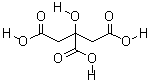 枸櫞酸;一水檸檬酸結構式_5949-29-1結構式