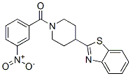 Piperidine, 4-(2-benzothiazolyl)-1-(3-nitrobenzoyl)-(9ci) Structure,605628-04-4Structure