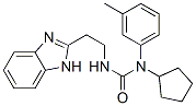 (9CI)-n-[2-(1H-苯并咪唑-2-基)乙基]-n-環(huán)戊基-n-(3-甲基苯基)-脲結(jié)構(gòu)式_606090-97-5結(jié)構(gòu)式