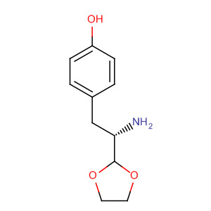 4-[(2S)-2-amino-2-(1,3-dioxolan-2-yl)ethyl]phenol Structure,611210-21-0Structure