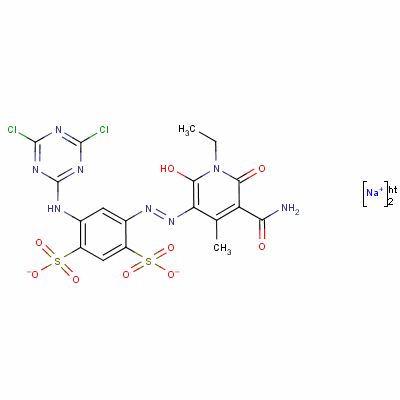 活性黃 86結(jié)構(gòu)式_61951-86-8結(jié)構(gòu)式