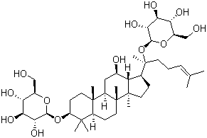 Ginsenoside f2 standard Structure,62025-49-4Structure