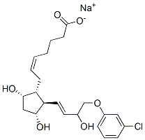 氯前列醇鈉結(jié)構(gòu)式_62561-03-9結(jié)構(gòu)式