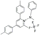 2-Methyl-1-(methylphenylamino)-4,6-di(p-tolyl)pyridinium tetrafluoroborate Structure,63149-30-4Structure