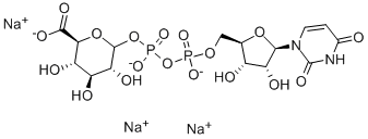 UDP-Glucuronic Acid Trisodium Salt Structure,63700-19-6Structure