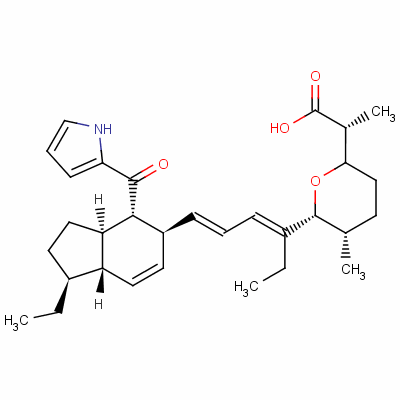 茚滿霉素結構式_66513-28-8結構式