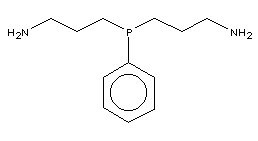 Bis(3-aminopropyl)phenylphosphine Structure,6775-01-5Structure