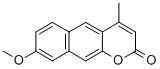 8-Methoxy-4-methylbenzo[g]coumarin Structure,69169-71-7Structure