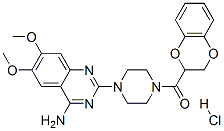 鹽酸多沙唑嗪結(jié)構(gòu)式_70918-01-3結(jié)構(gòu)式