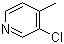 3-Chloro-4-methylpyridine Structure,72093-04-0Structure