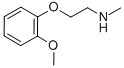 2-(2-Methoxyphenoxy)-N-methylethylamine Structure,72955-82-9Structure