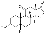 11-酮本膽烷醇酮結構式_739-27-5結構式