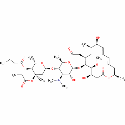 羅他霉素結(jié)構(gòu)式_74014-51-0結(jié)構(gòu)式