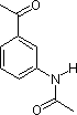 3-乙酰胺基苯乙酮結(jié)構(gòu)式_7463-31-2結(jié)構(gòu)式