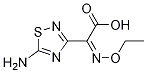 (Z)-2-(5-Amino-1,2,4-thiadiazol-3-yl)-2-ethoxyiminoacetic acid Structure,75028-24-9Structure