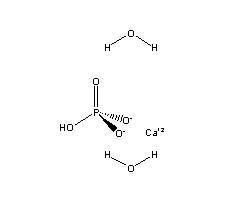 磷酸氫鈣結構式_7789-77-7結構式