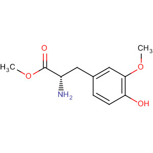 3-O-甲基-L-多巴甲酯結(jié)構(gòu)式_78148-37-5結(jié)構(gòu)式