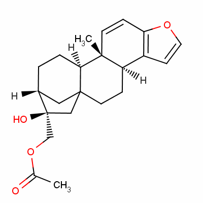 咖啡豆醇乙酸酯結(jié)構(gòu)式_81760-47-6結(jié)構(gòu)式