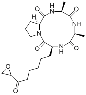 HC Toxin Structure,83209-65-8Structure