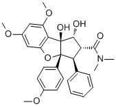 Rocaglamide Structure,84573-16-0Structure