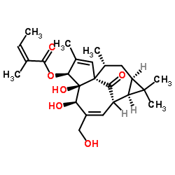 Ingenol mebutate Structure,849146-39-0Structure