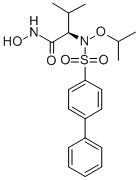 (2R)-2-[([1,1μ-聯(lián)苯]-4-基磺酰基)(1-甲基乙氧基)氨基]-N-羥基-3-甲基-丁酰胺,(R)-N-羥基-2-(N-異丙氧基聯(lián)苯-4-基磺酰胺)-3-甲基丁酰胺結(jié)構(gòu)式_849773-64-4結(jié)構(gòu)式