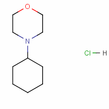 Morpholine,4-cyclohexyl-, hydrochloride (1:1) Structure,85117-89-1Structure