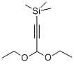 3-Trimethylsilylpropargyl aldehyde diethyl acetal Structure,87219-80-5Structure