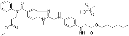 Pradaxa mesylate Structure,872728-81-9Structure