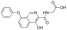 n-[(4-羥基-8-苯氧基-3-異喹啉)羰基]-甘氨酸結(jié)構(gòu)式_916171-76-1結(jié)構(gòu)式