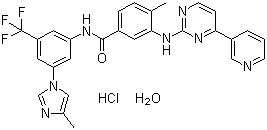 Nilotinib monohydrochloride monohydrate Structure,923288-90-8Structure