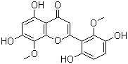 粘毛黃芩素 III結(jié)構(gòu)式_92519-91-0結(jié)構(gòu)式
