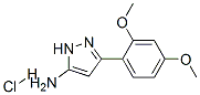 3-(2,4-Dimethoxyphenyl)-1H-pyrazol-5-amine hydrochloride Structure,948292-28-2Structure