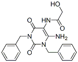 (7ci)-n-(6-氨基-1,3-二芐基-1,2,3,4-四氫-2,4-二氧代-5-嘧啶)-乙二醇酰胺結(jié)構(gòu)式_97434-67-8結(jié)構(gòu)式